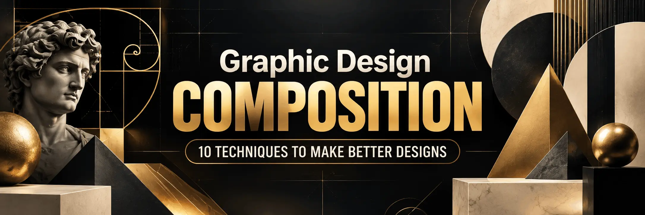 Designer arranging visual elements to demonstrate graphic design composition techniques